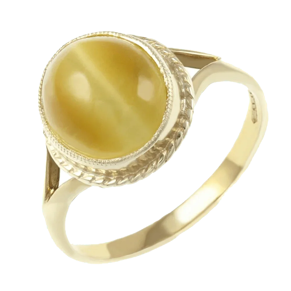 Cats Eye Golden-Beige Gemstone - Ketu's Harmony | Brahmatells by Brahmatells