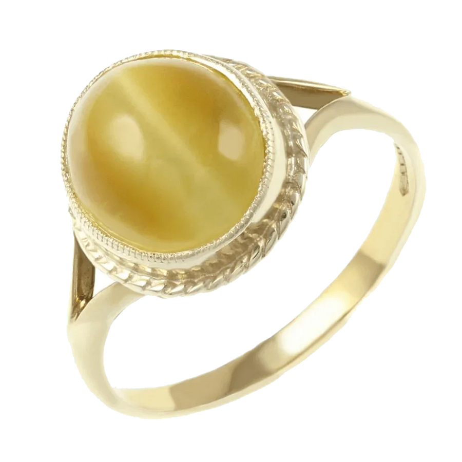 Cats Eye Golden-Beige Gemstone - Ketu's Harmony | Brahmatells by Brahmatells