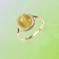 Cats Eye Golden-Beige Gemstone - Ketu's Harmony | Brahmatells by Brahmatells