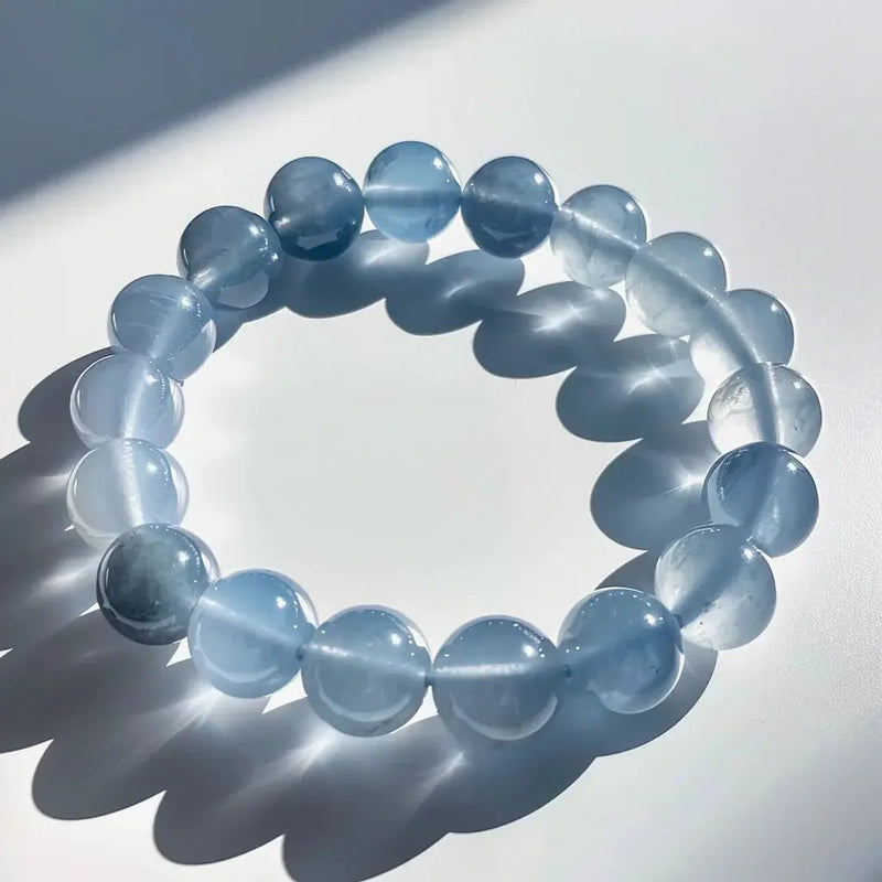Celestite Crystal Bracelet - Heavenly Peace & Clarity | Brahmatells by Brahmatells