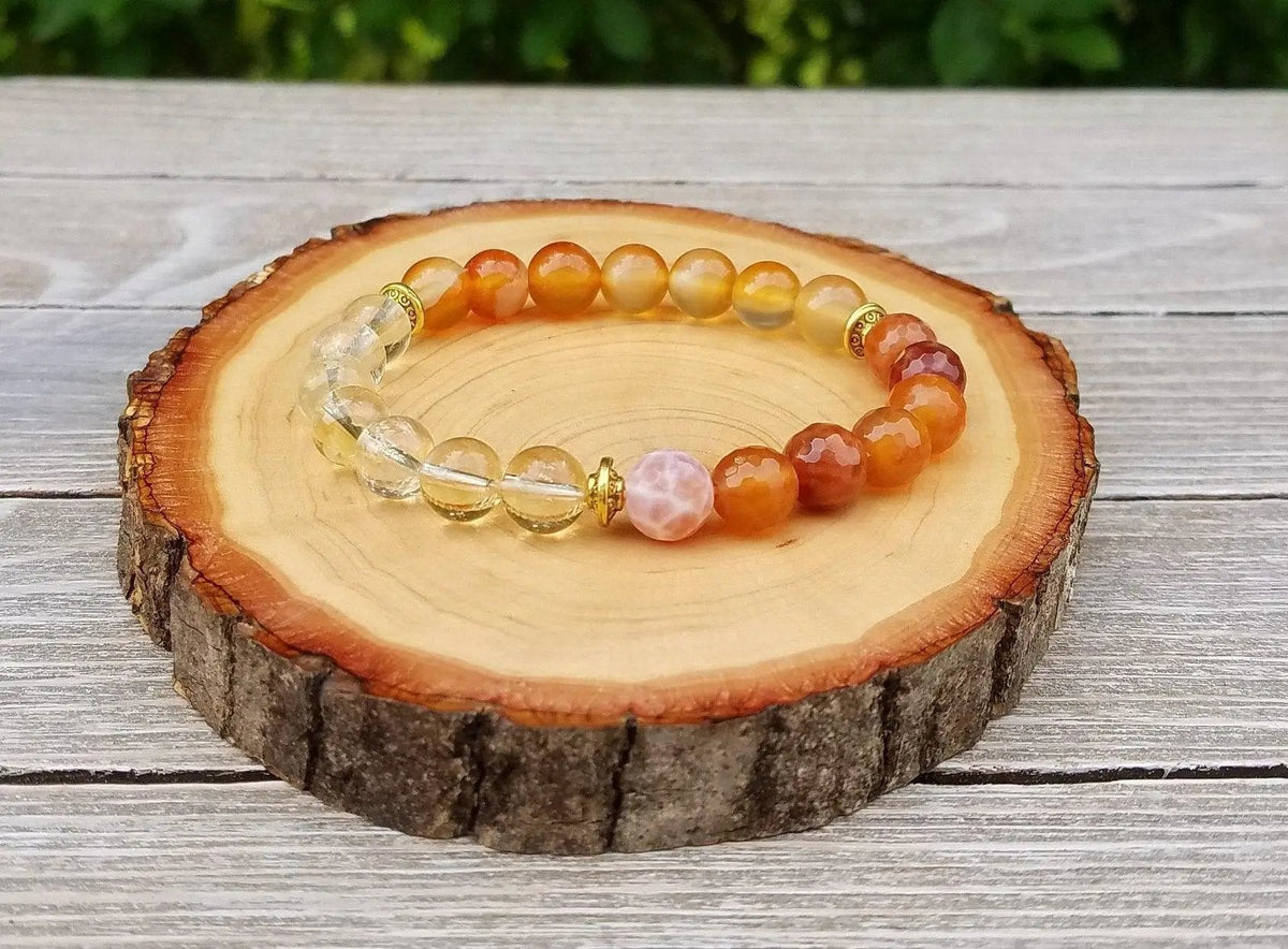 Chakra Activation Bracelet: Root, Sacral, Solar Plexus | Brahmatells by Brahmatells