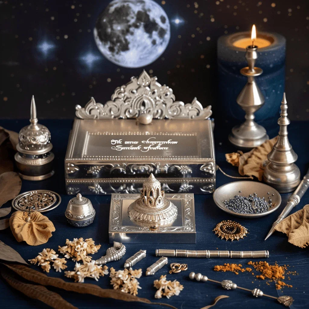 Chandra Puja Ritual Kit: Harness Moon's Energy | Brahmatells by Brahmatells