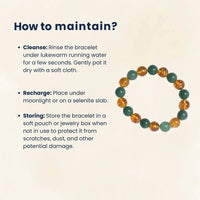 Citrine & Green Aventurine Wealth Bracelet | Business Success & Opportunity by Brahmatells