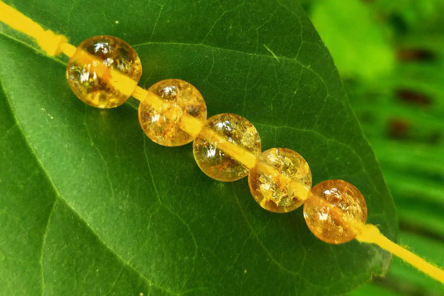 Citrine Band by Brahmatells - Enhance Positivity and Clarity by Brahmatells