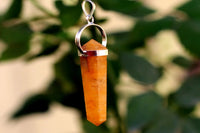 Citrine Double Side Pendant by Brahmatells