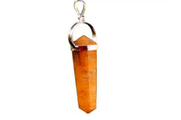 Citrine Double Side Pendant by Brahmatells