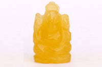 Citrine Ganesha Idol for Prosperity & Obstacle Removal | Brahmatells by Brahmatells