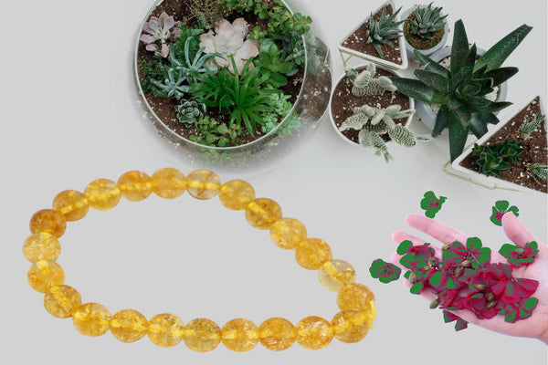 Citrine Prosperity Bracelet | Brahmatells Astrological Accessories by Brahmatells