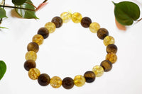 Citrine Tiger Eye Prosperity Bracelet | Brahmatells Astro Collection by Brahmatells