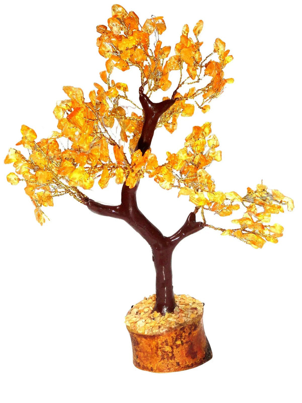 Citrine Vastu Stone Wish Tree Crystal by Brahmatells