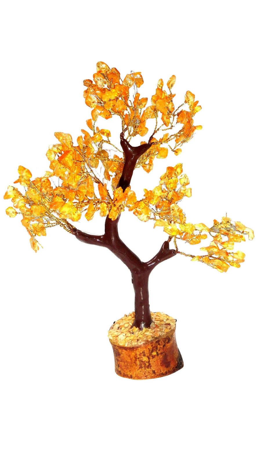 Citrine Vastu Stone Wish Tree Crystal by Brahmatells