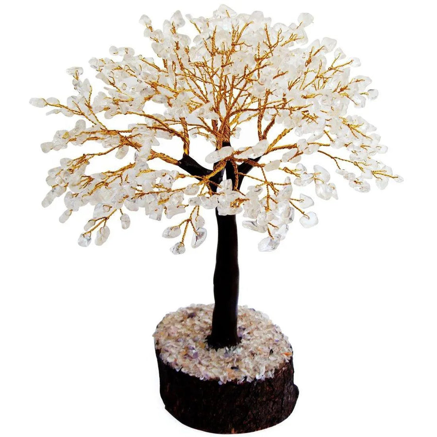 Clear Quartz Crystal Wishing Tree by Brahmatells