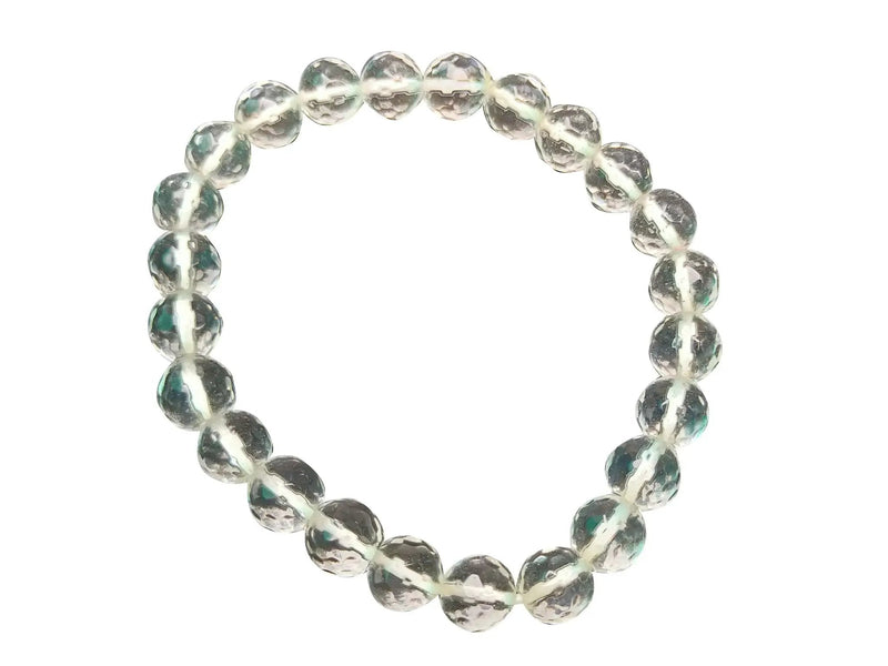Clear Quartz Diamond Cut Bracelet - Master Healer & Energy Amplifier | Brahmatells by Brahmatells