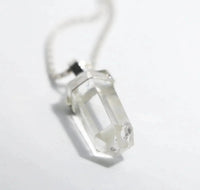 Clear Quartz Double Point Pencil Pendant by brahmatells