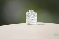Clear Quartz Ganesha Idol for Prosperity & Protection | Brahmatells by Brahmatells