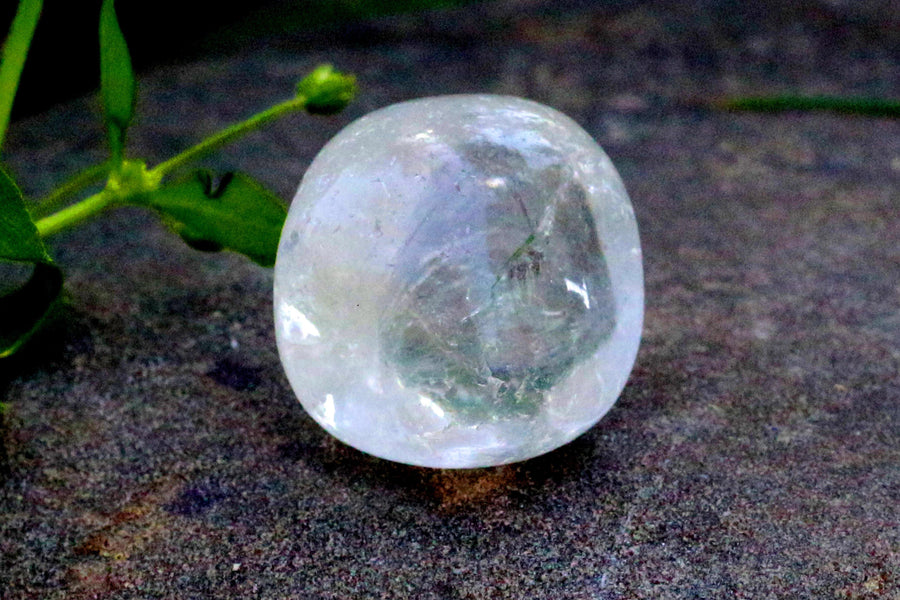 Clear Quartz Tumble by Brahmatells