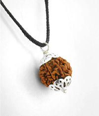 Collector 3 Mukhi Rudraksha Pendant - Fire Energy & Purification | Brahmatells by Brahmatells