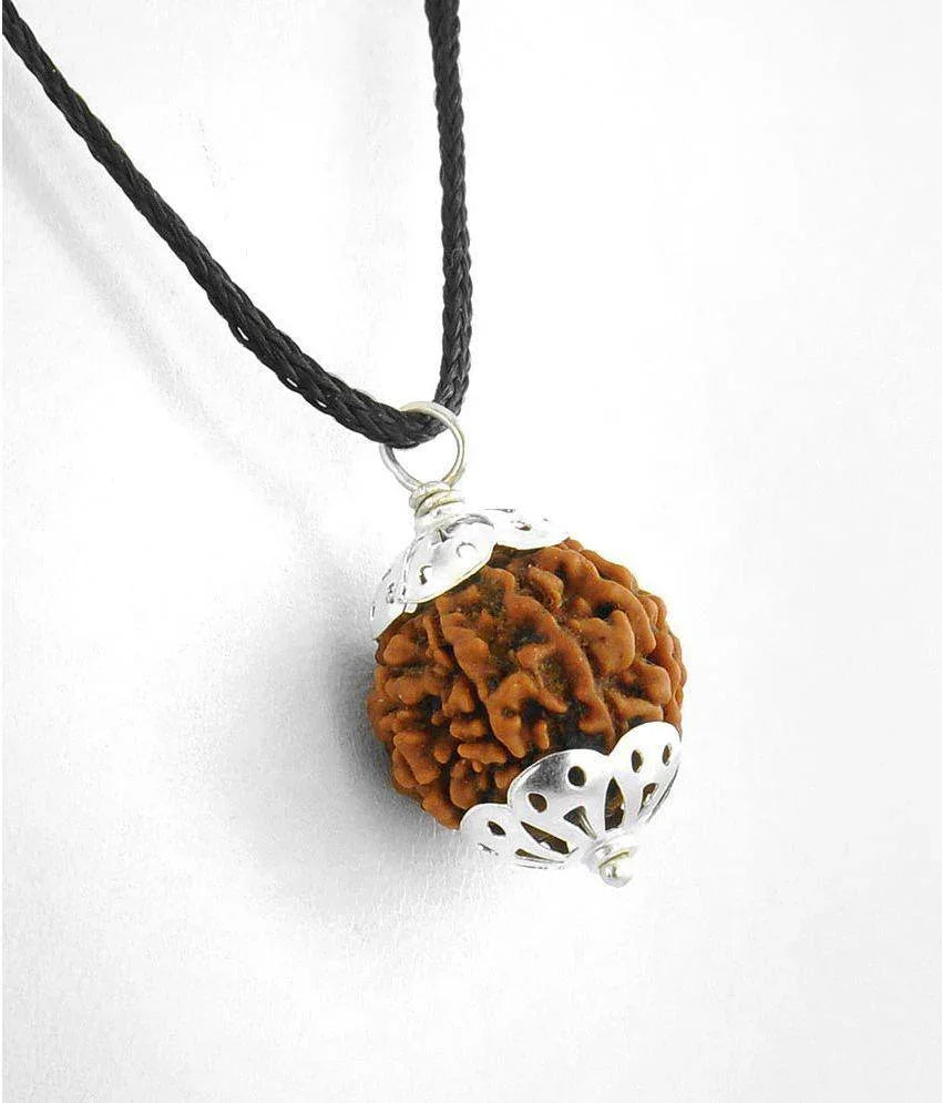 Collector 3 Mukhi Rudraksha Pendant - Fire Energy & Purification | Brahmatells by Brahmatells