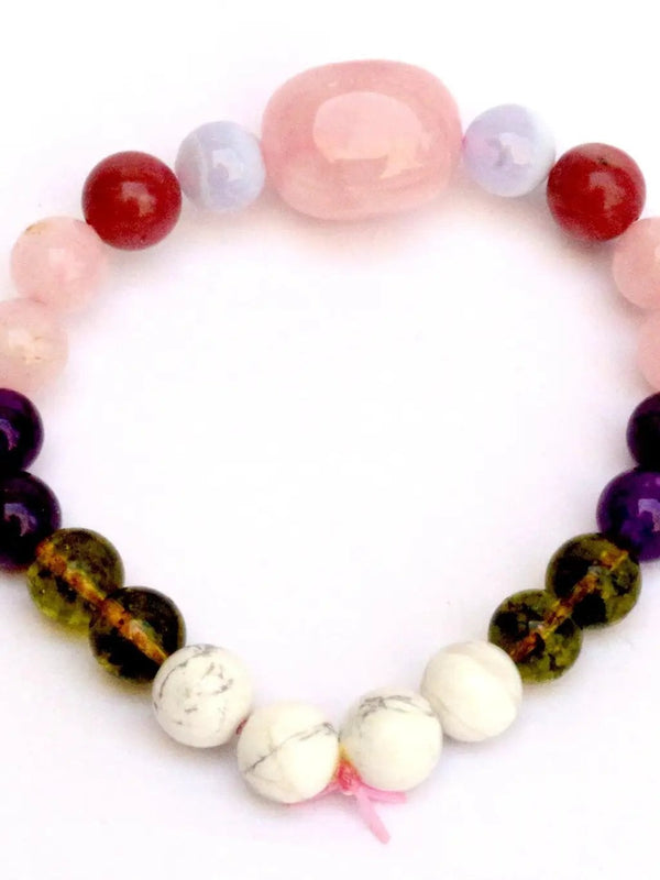 Cool Off Anger Bracelet - Soothe Emotions with Healing Crystals | Brahmatells by Brahmatells