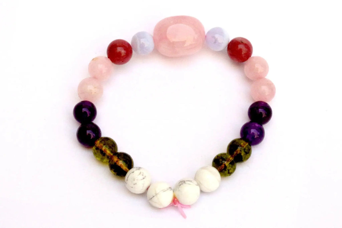 Cool Off Anger Bracelet - Soothe Emotions with Healing Crystals | Brahmatells by Brahmatells