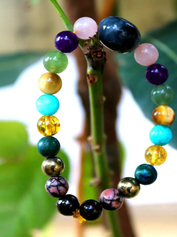 Crystal Bracelet for Emotional Balance - Natural Energy Accessory | Brahmatells by Brahmatells