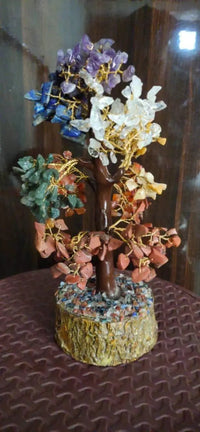 Crystal Gemstone Tree by Brahmatells