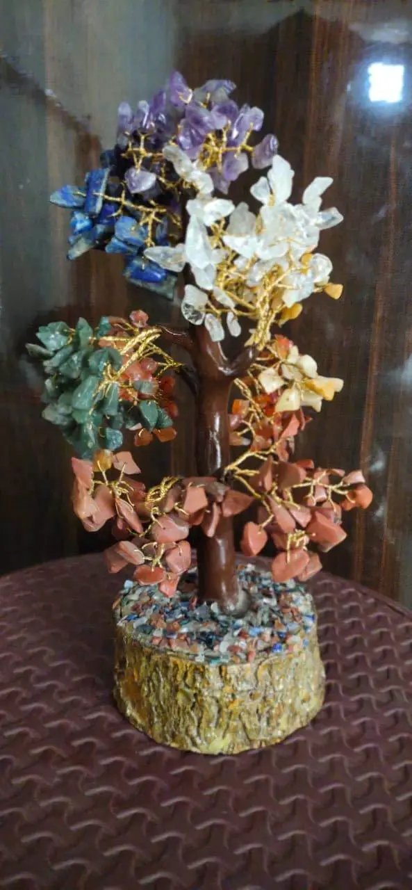 Crystal Gemstone Tree by Brahmatells