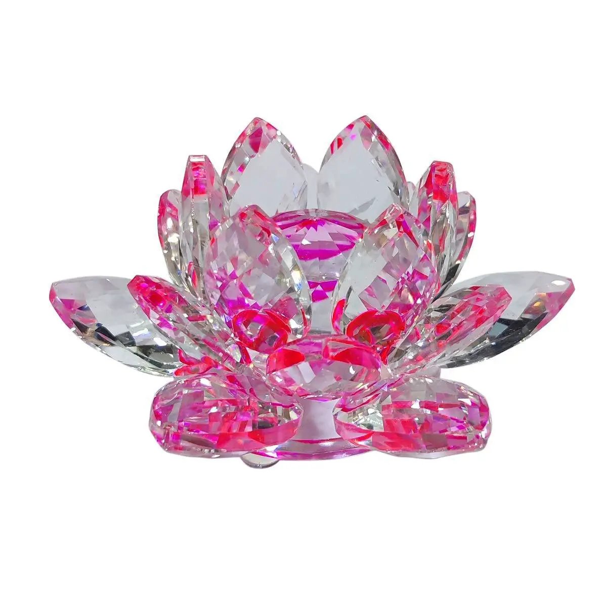 Crystal Lotus Flower - Vastu & Reiki Energized for Prosperity | Brahmatells by Brahmatells