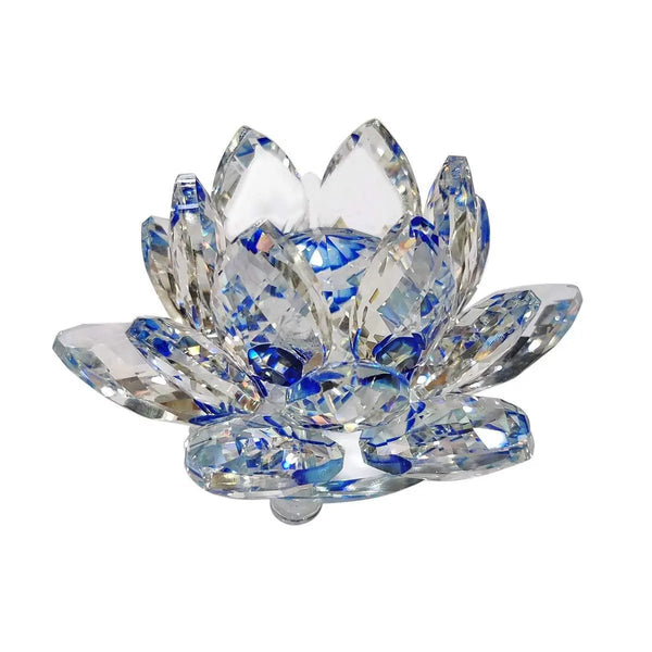 Crystal Lotus Flower - Vastu & Reiki Energized for Prosperity | Brahmatells by Brahmatells