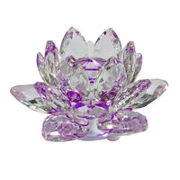 Crystal Lotus Flower - Vastu & Reiki Energized for Prosperity | Brahmatells by Brahmatells