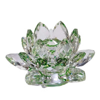 Crystal Lotus Flower - Vastu & Reiki Energized for Prosperity | Brahmatells by Brahmatells