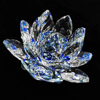 Crystal Lotus Flower - Vastu & Reiki Energized for Prosperity | Brahmatells by Brahmatells