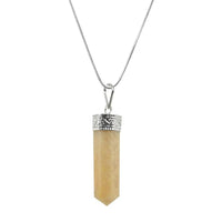 Crystal Pendant Pencil Shape by Brahmatells