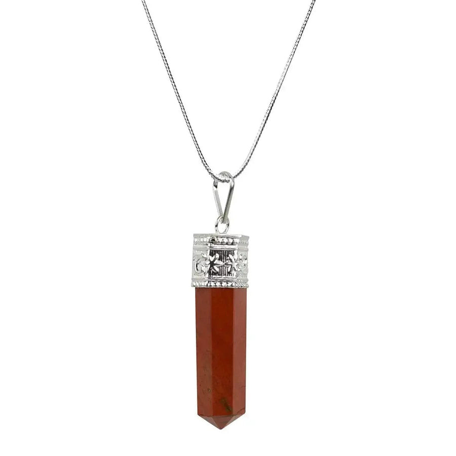 Crystal Pendant Pencil Shape by Brahmatells