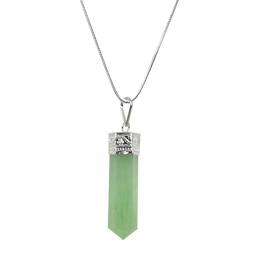 Crystal Pendant Pencil Shape by Brahmatells