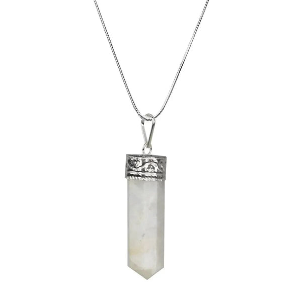 Crystal Pendant Pencil Shape by Brahmatells