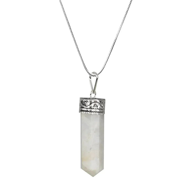 Crystal Pendant Pencil Shape by Brahmatells