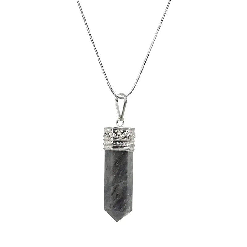 Crystal Pendant Pencil Shape by Brahmatells