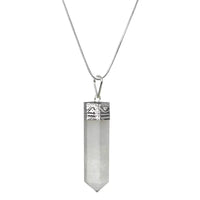 Crystal Pendant Pencil Shape by Brahmatells