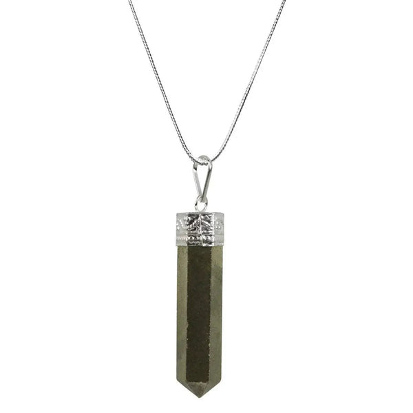 Crystal Pendant Pencil Shape by Brahmatells