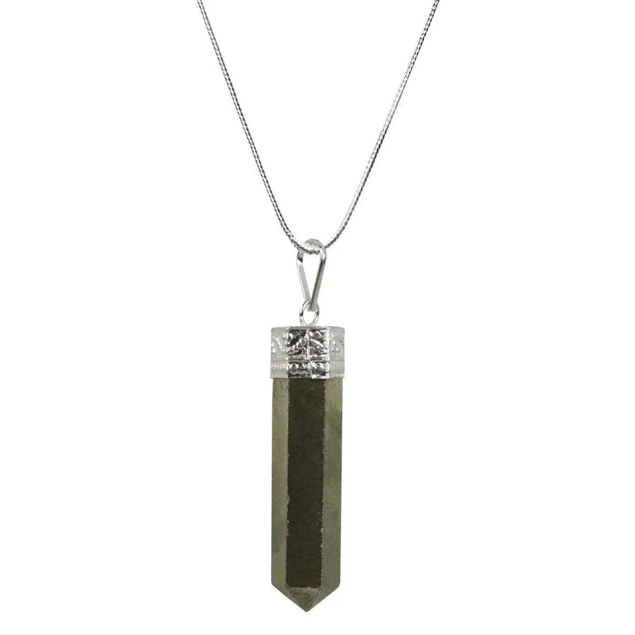 Crystal Pendant Pencil Shape by Brahmatells