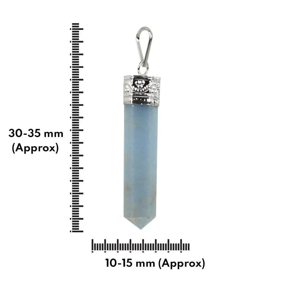 Crystal Pendant Pencil Shape by Brahmatells