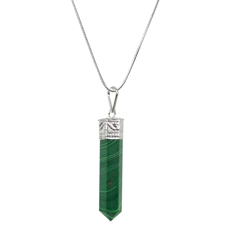 Crystal Pendant Pencil Shape by Brahmatells