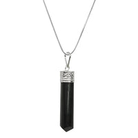 Crystal Pendant Pencil Shape by Brahmatells