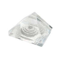 Crystal Sphatik Shree Yantra Pyramid by Brahmatells