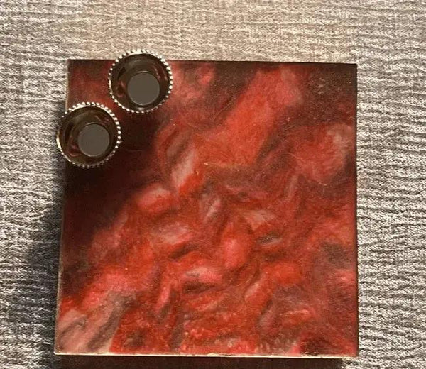 Brahmatells Handmade Resin Pooja Thali with Crystal Rakhi by Brahmatells