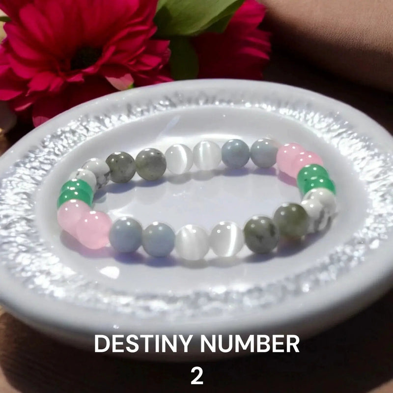 Destiny Number 2 Bracelet | Balance & Harmony by Brahmatells