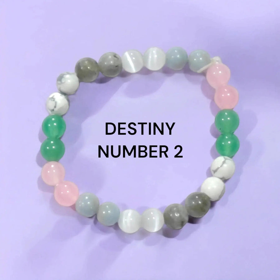 Destiny Number 2 Bracelet | Balance & Harmony by Brahmatells