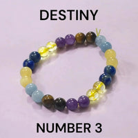 Destiny Number 3 Bracelet | Joy & Creativity by Brahmatells