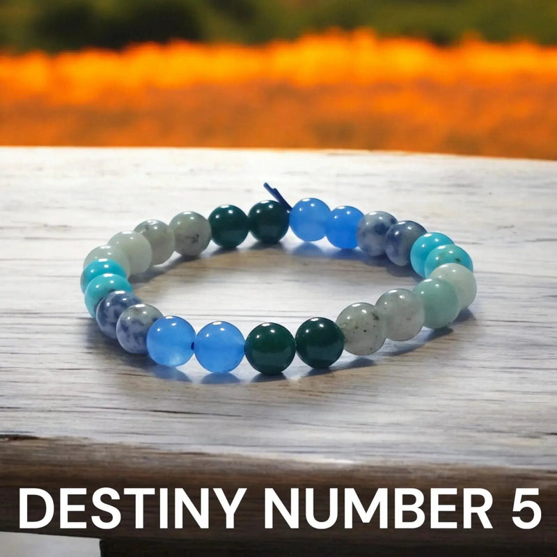 Destiny Number 5 Bracelet | Adventure & Freedom by Brahmatells